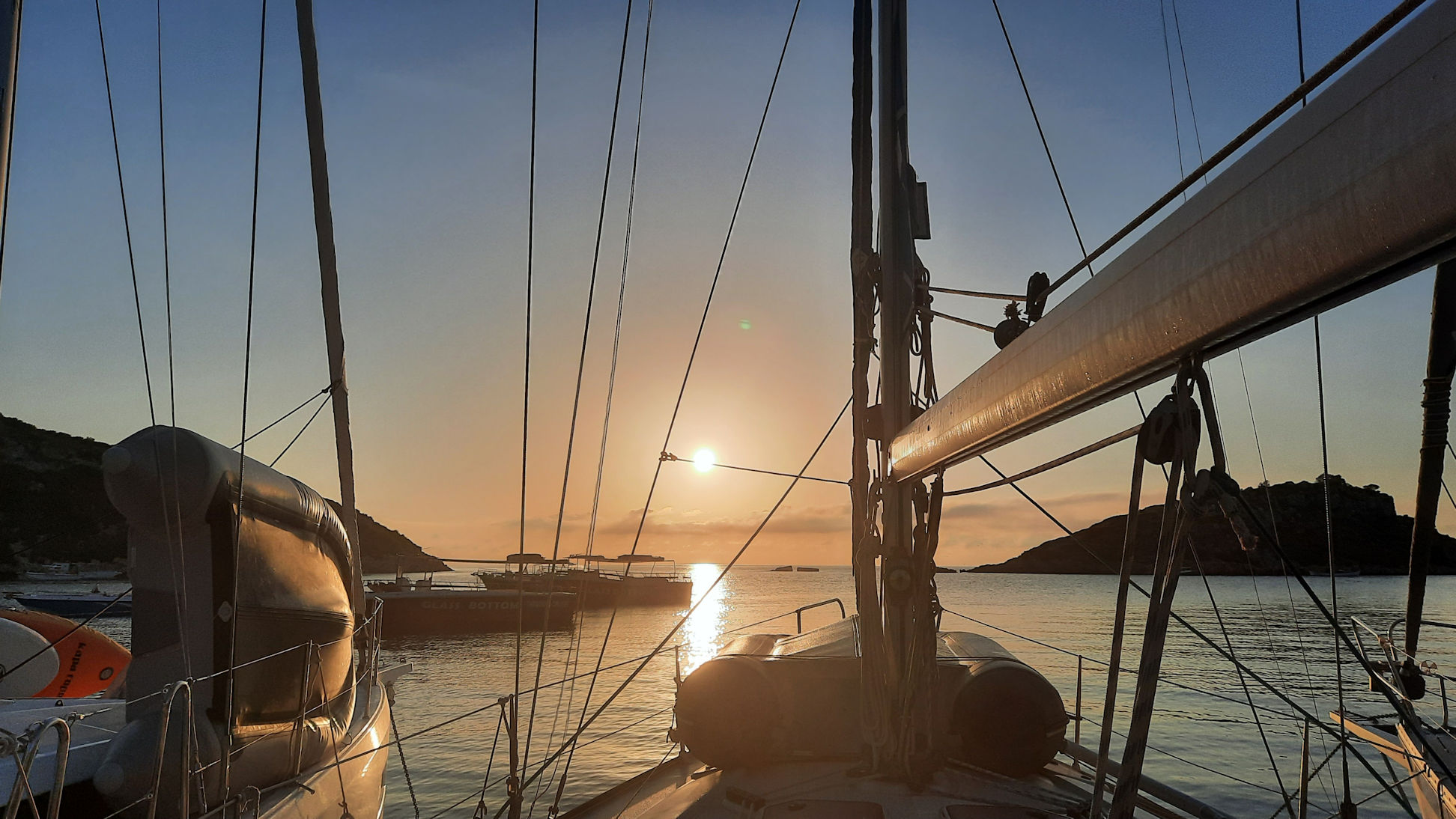 31. Mai, Sonnenaufgang in Agios Nikolaos/Zak